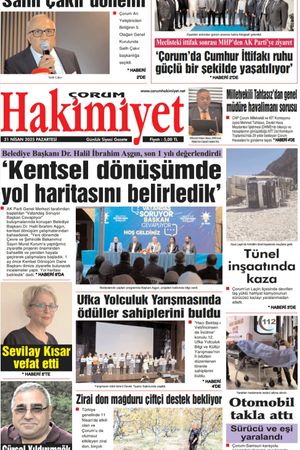 Çorum Hakimiyet 21.04.2025