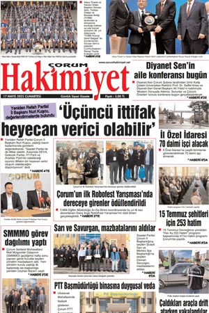 Çorum Hakimiyet 17.05.2025