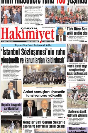 Çorum Hakimiyet 20.05.2025