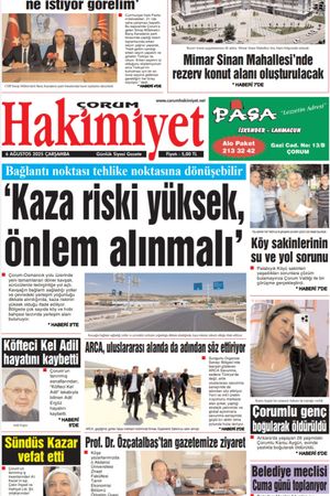 Çorum Hakimiyet 06.08.2025