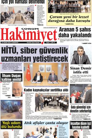 Çorum Hakimiyet 22.11.2025