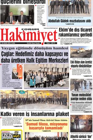 Çorum Hakimiyet 28.11.2025