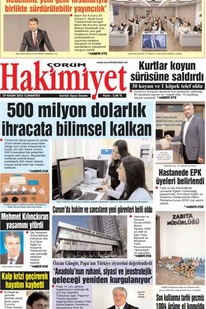 Çorum Hakimiyet 29.11.2025