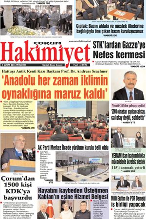 Çorum Hakimiyet 05.02.2026