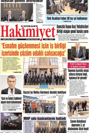 Çorum Hakimiyet 07.02.2026
