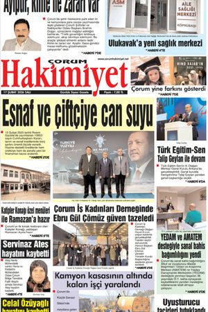 Çorum Hakimiyet 17.02.2026