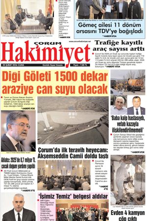 Çorum Hakimiyet 20.02.2026
