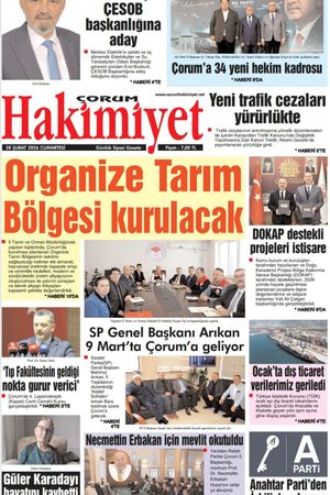 Çorum Hakimiyet 28.02.2026
