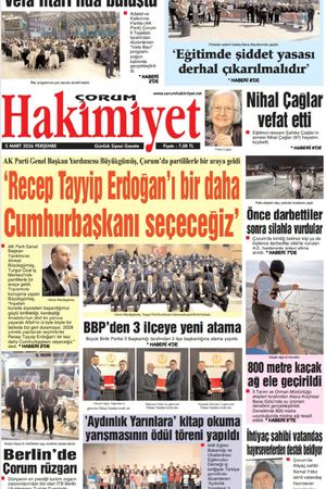 Çorum Hakimiyet 05.03.2026