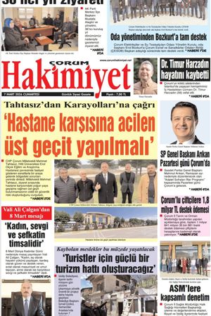 Çorum Hakimiyet 07.03.2026
