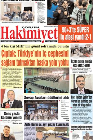 Çorum Hakimiyet 17.03.2026