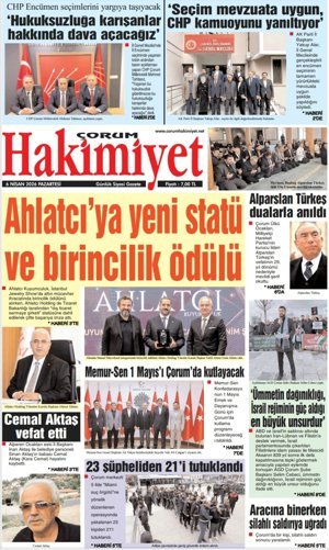 Çorum Hakimiyet 06.04.2026