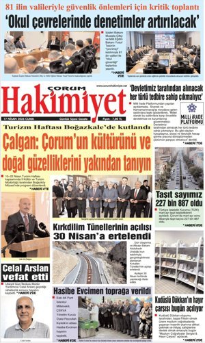 Çorum Hakimiyet 17.04.2026