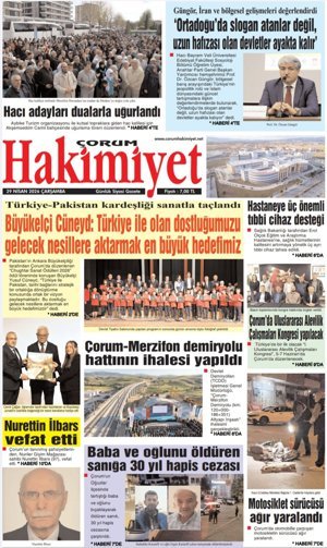 Çorum Hakimiyet 29.04.2026