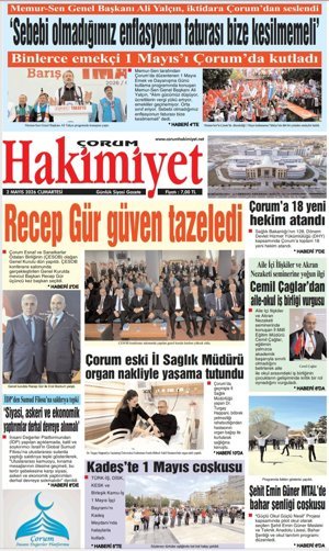 Çorum Hakimiyet 02.05.2026