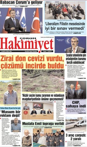 Çorum Hakimiyet 05.05.2026