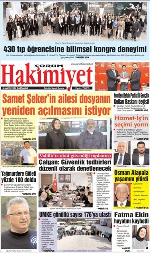 Çorum Hakimiyet 06.05.2026