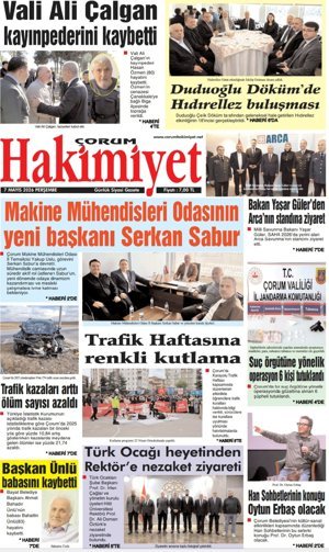 Çorum Hakimiyet 07.05.2026