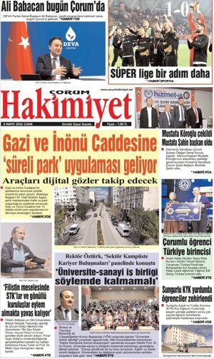 Çorum Hakimiyet 08.05.2026
