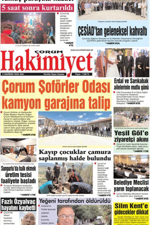 Çorum Hakimiyet 02.06.2026