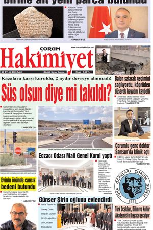 Çorum Hakimiyet 22.09.2026