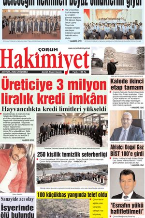 Çorum Hakimiyet 23.09.2026