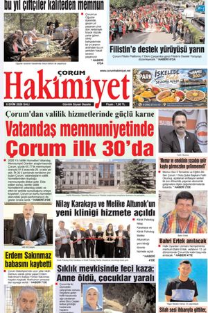 Çorum Hakimiyet 06.10.2026